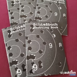 Auktion 5 x Schießbücher