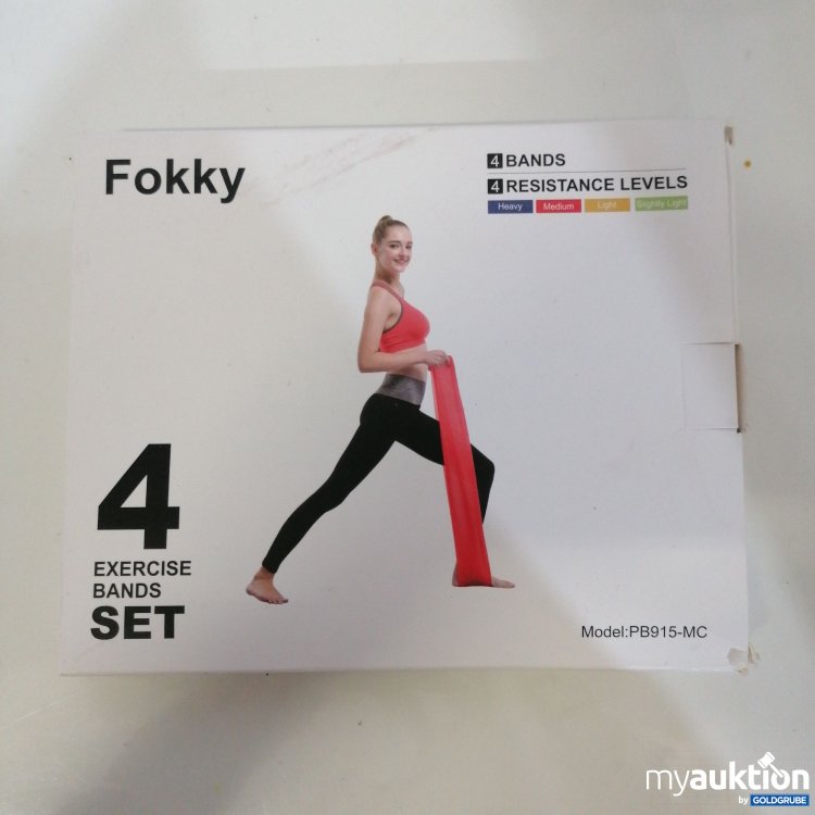 Artikel Nr. 380028: Fokky Exercise Bands Set 4stk 