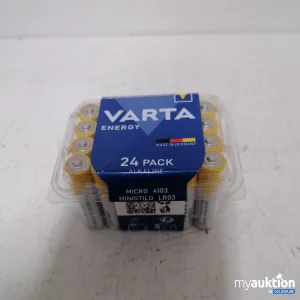 Auktion Varta Energy AAA  24stk