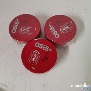 Auktion Schwarzkopf osis 4 flex wax 3x85ml