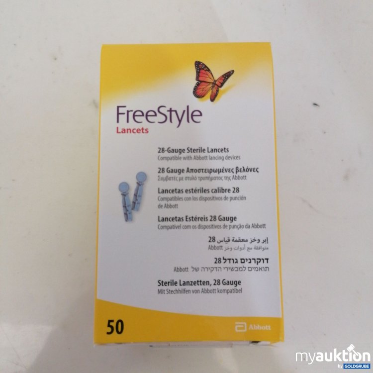 Artikel Nr. 763029: FreeStyle Lancets 28-Gauge Sterile Lancets 50stk 