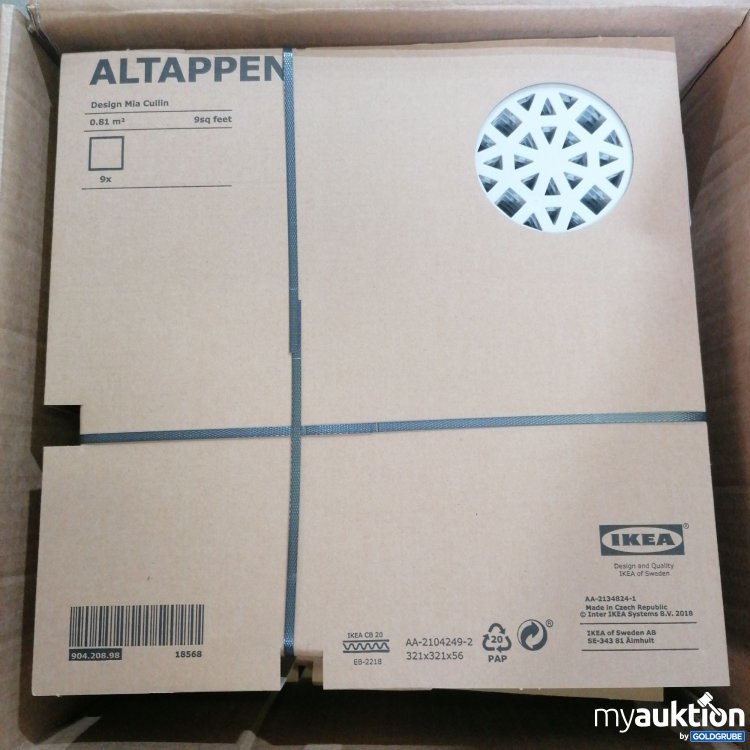 Artikel Nr. 767029: Ikea Altappen Design 9stk Terrassenboden