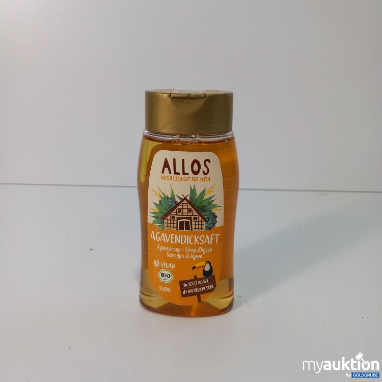 Artikel Nr. 769029: Allos Agavendicksaft 250ml