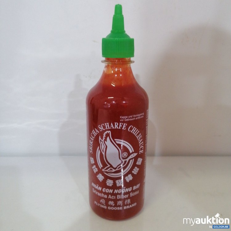Artikel Nr. 744030: Sriracha Scharfe Chilisauche 455ml 