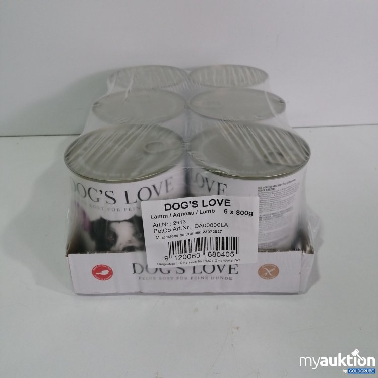 Artikel Nr. 793031: Dog's Love Lamm 6x800g 