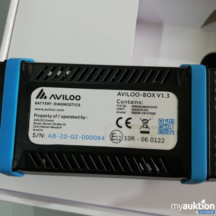 Artikel Nr. 722032: Aviloo Box V1. 3 Batterietest für Elektrofahrzeuge