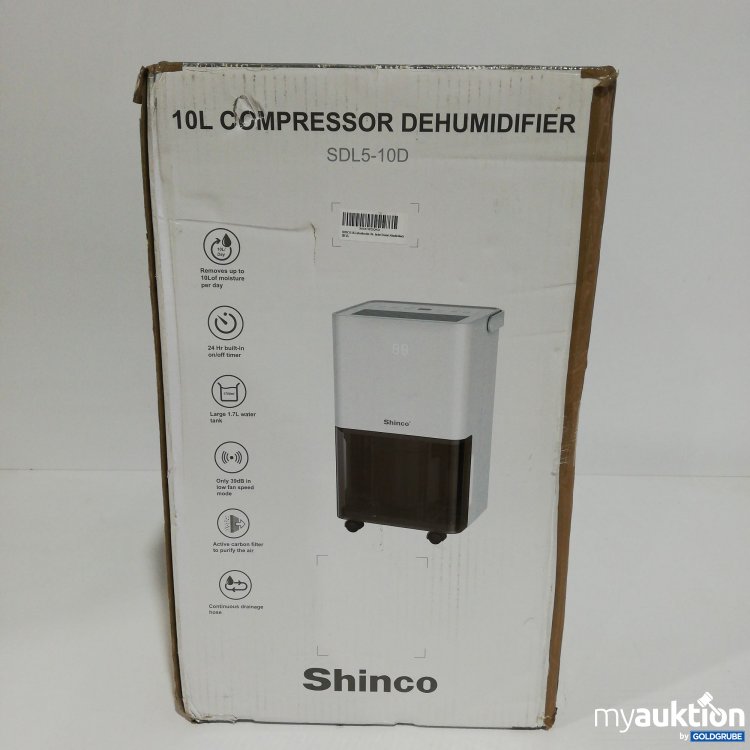 Artikel Nr. 791033: Shinco 10l Compressor Dehumidifier SDL5 10D