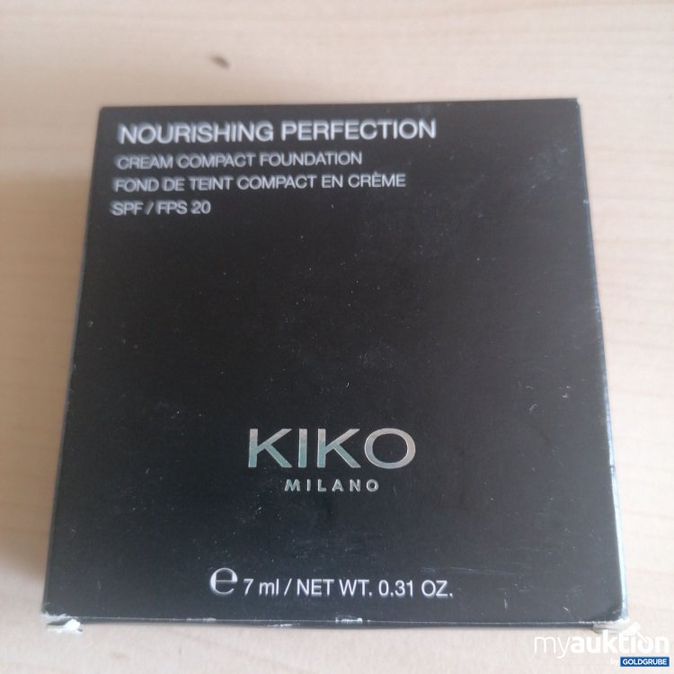 Artikel Nr. 417034: Kiko Milano Nourishing Perfection Cream Compact Fontation WR50