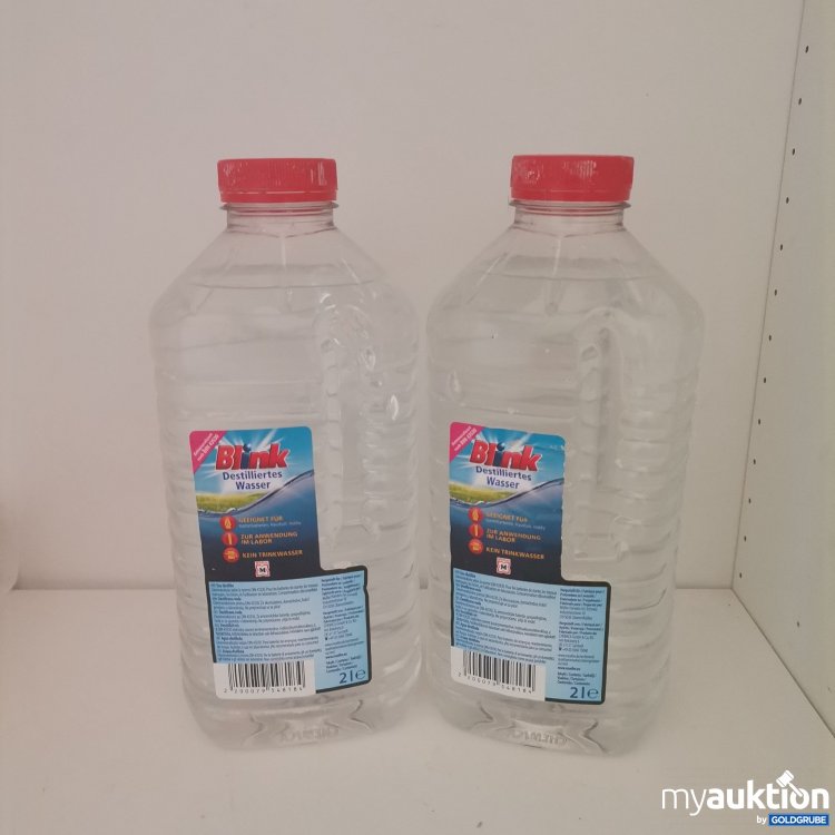 Artikel Nr. 747036: Blink Destilliertes Wasser 2x2l