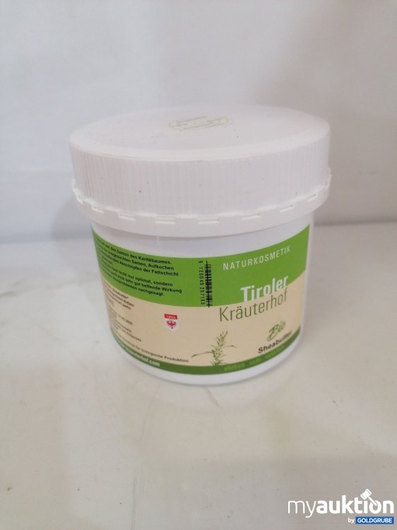 Artikel Nr. 759039: Tiroler Kräuterhof Naturkosmetik Bio Sheabutter 500ml