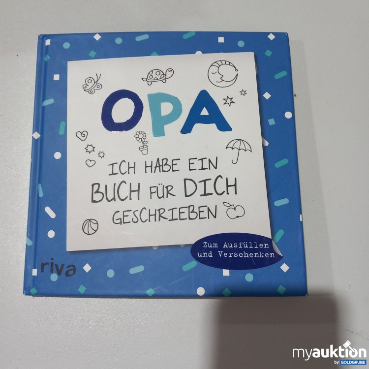 Artikel Nr. 774040: "Opa, Mein Buch für Dich"