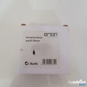 Artikel Nr. 752040: Orion Verteilerdose Weiß 70mm