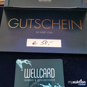 Auktion Wellcard Gutschein Wert 50 Euro 