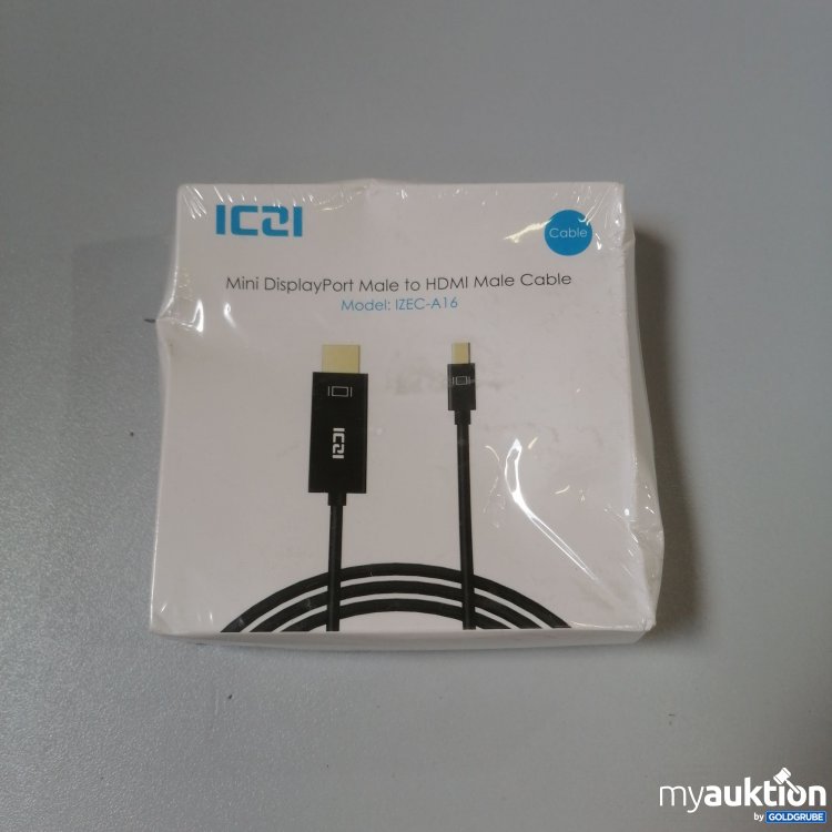 Artikel Nr. 771041: Iczi Mini DisplayPort Male to HDMI Male Cable 