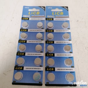 Auktion LiCB LR44 Battery 10stk 