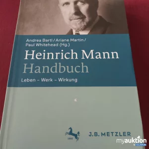 Auktion Heinrich Mann Handbuch 