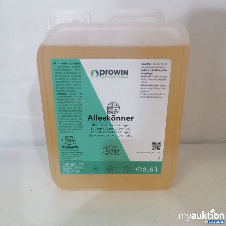 Artikel Nr. 767044: Prowin Alleskönner 2.5l 