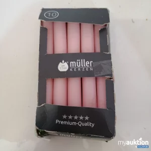 Auktion Müller Premium Stabkerzen Rosa