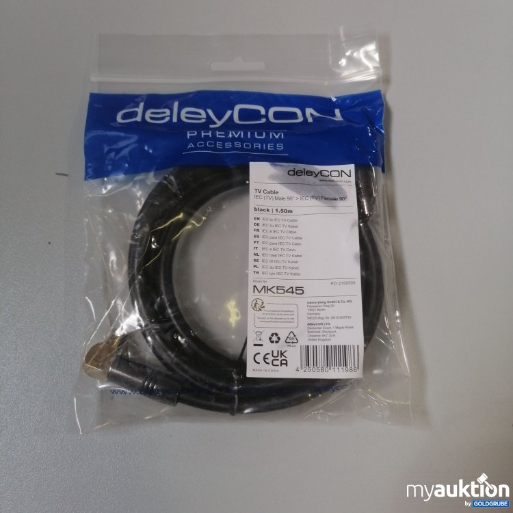 Artikel Nr. 771045: DeleyCON TV Cable 1.50m