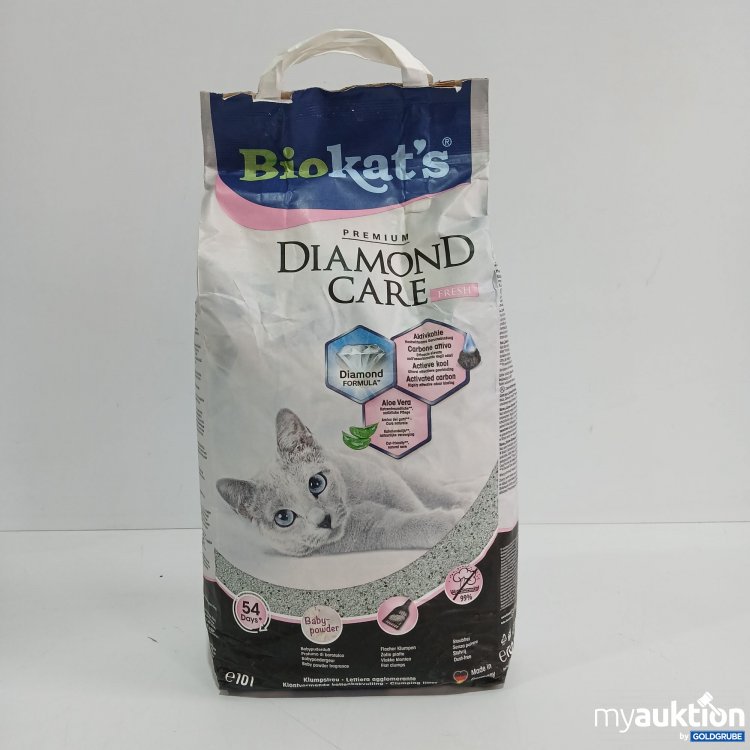 Artikel Nr. 805046: Bio Kats Premium Diamond Care fresh Katzenstreu 10L