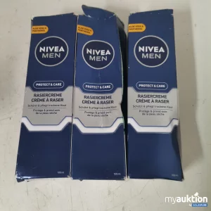 Auktion Nivea men Rasiercreme 3x100ml