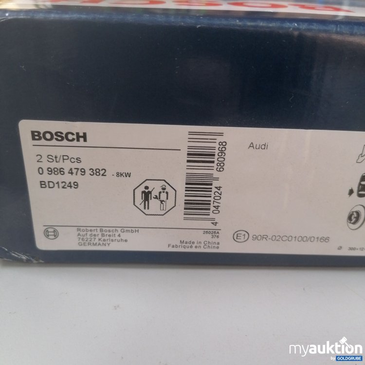 Artikel Nr. 762048: Bosch Bremsscheibe 0 986 479 382 