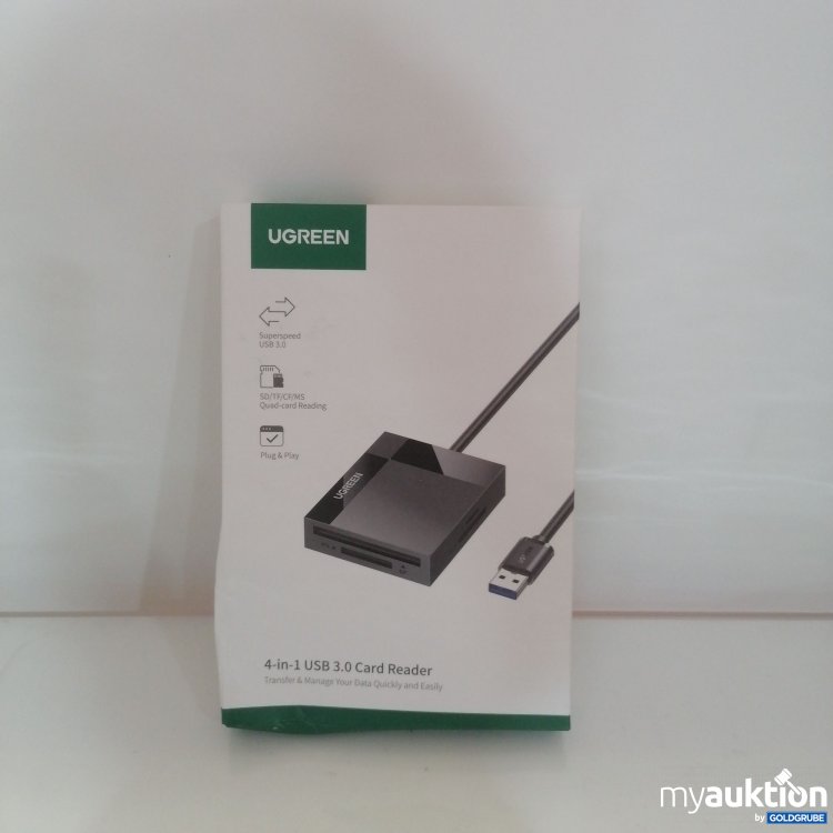 Artikel Nr. 754050: UGreen 4in1 USB 3.0 Card Reader 