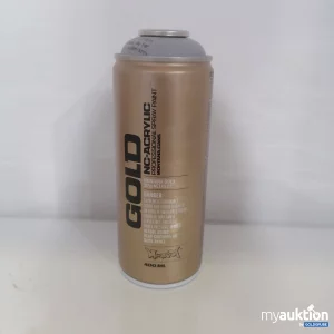 Auktion Montana Gold Spray Farbe 400ml 