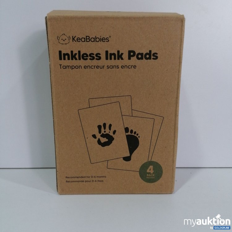 Artikel Nr. 780052: KeaBabies Inkless Ink Pads 4stk