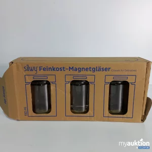 Artikel Nr. 787052: Silwy Feinkost Magnetgläser 192ml 3 Stück 