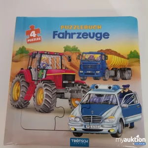 Auktion "Fahrzeuge Puzzlebuch mit 4 Puzzles"