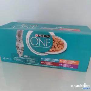 Auktion Purina One Katzenfutter 40x85g