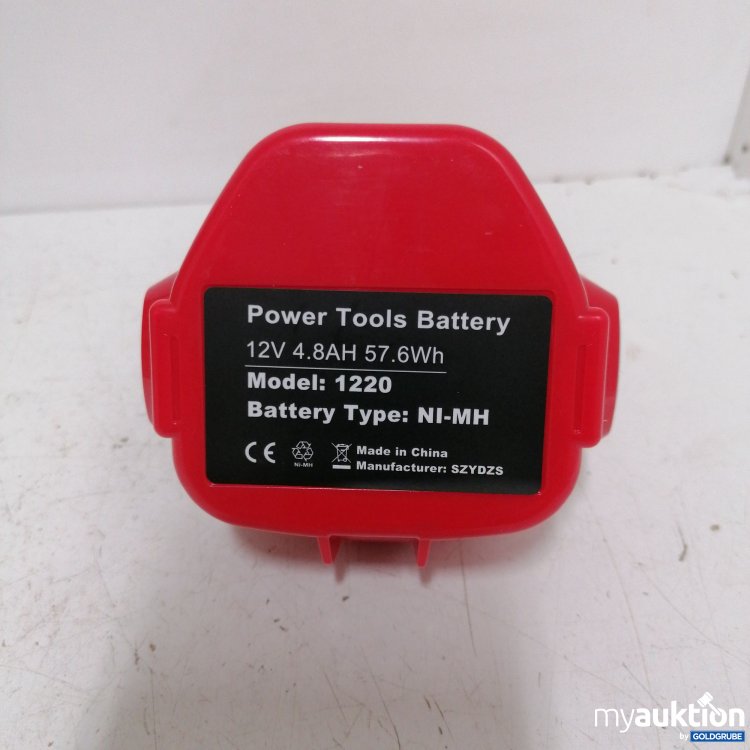 Artikel Nr. 737055: Power Tools Battery 12 V 4.8AH 57.6Wh Model :1220