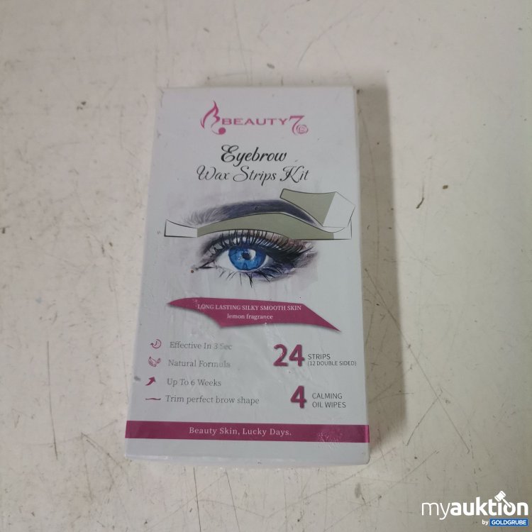 Artikel Nr. 770055: Beauty eyebrow wax Strips 24Stk 