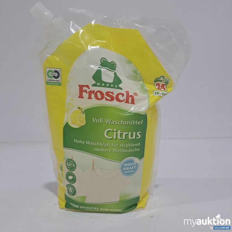 Artikel Nr. 797055: Frosch Voll-Waschmittel Citrus 1,8L