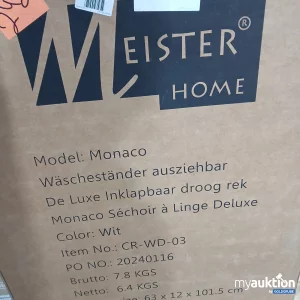 Artikel Nr. 794055: Meister Home Monaco Wäscheständer CR-WD-03