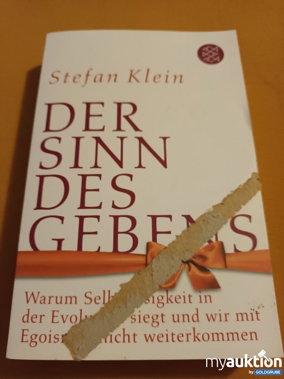 Artikel Nr. 349056: Der Sinn des Gebens