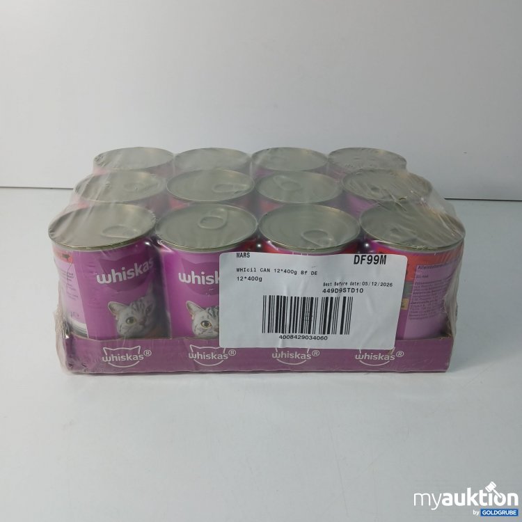 Artikel Nr. 801056: Whiskas Katzenfutter 12x400g