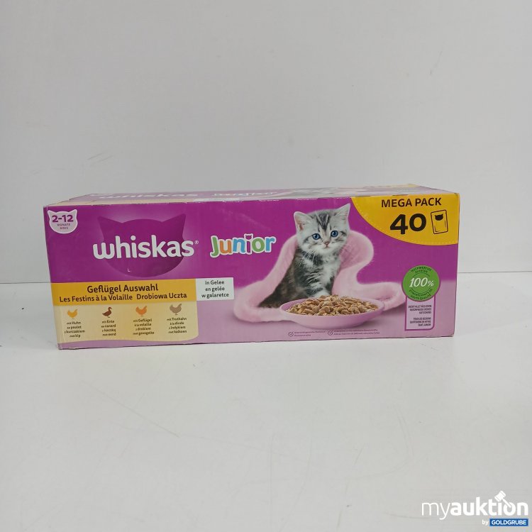 Artikel Nr. 805056: Whiskas Junior Geflügel Auswahl Junior 40x