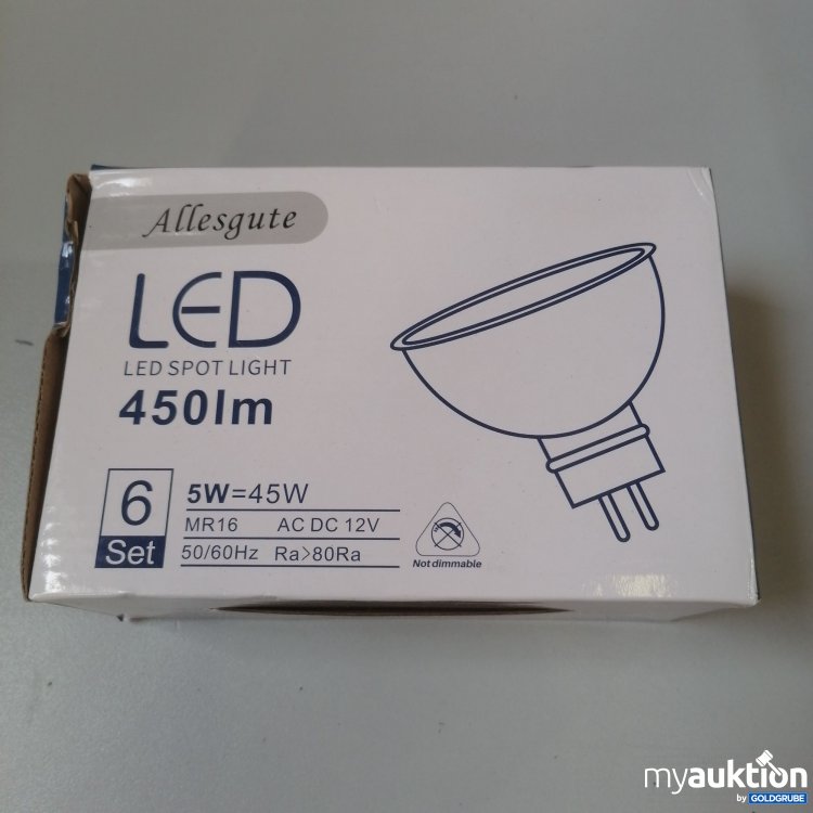 Artikel Nr. 771057: LED Spotlight 450Im 6 Stück 