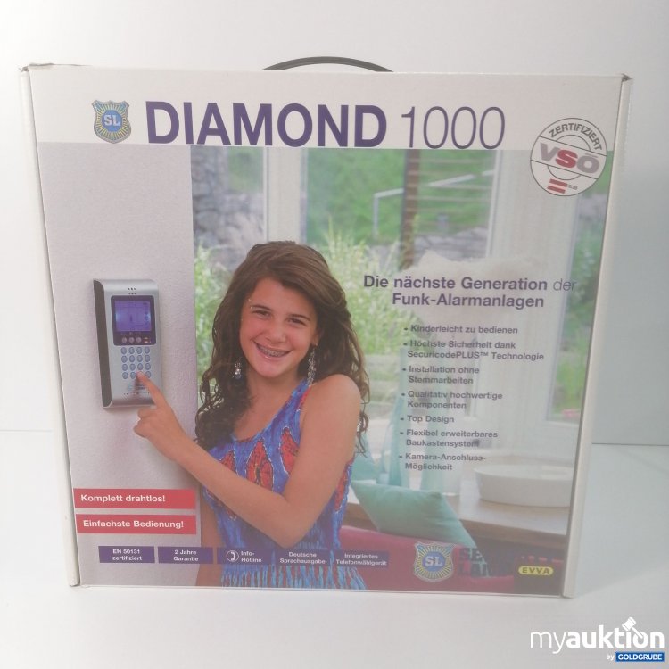 Artikel Nr. 341058: EVVA Diamond 1000 Alarmanlage 