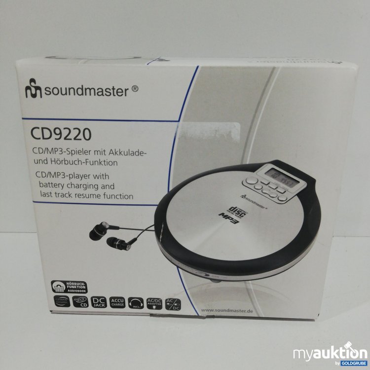 Artikel Nr. 389059: Soundmaster CD9220 CD MP3 Spieler 