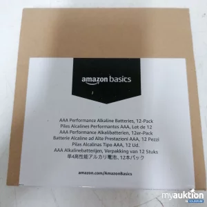 Auktion Amazonbasic AAA Performance Alkalinebatterien 12-Pack
