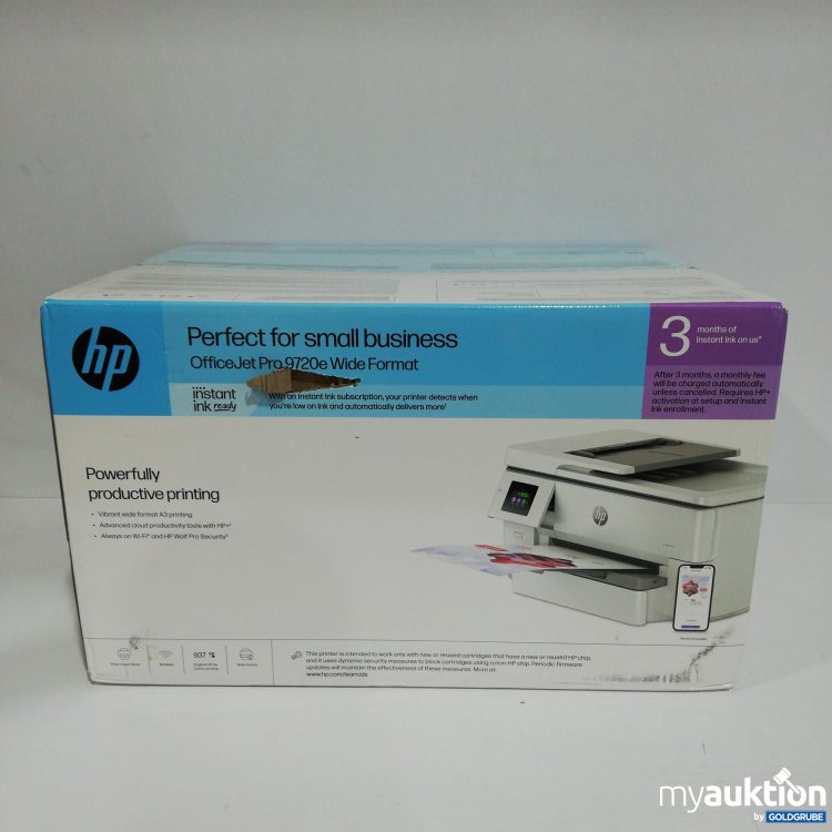 Artikel Nr. 791060: HP Office Jet Pro 9720e Wide Format 