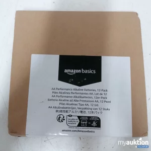 Auktion Amazonbasic AA Performance Alkalinebatterien 12er Pack 