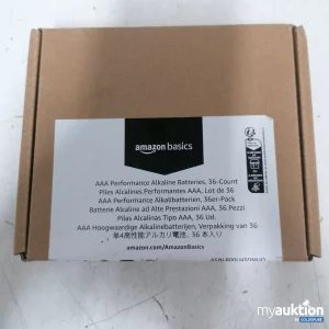 Auktion Amazonbasic Performance Alkalinebatterien 36er-Pack 