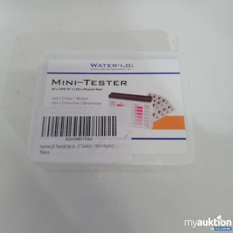 Artikel Nr. 749065: Water-I.D. Mini Tester 