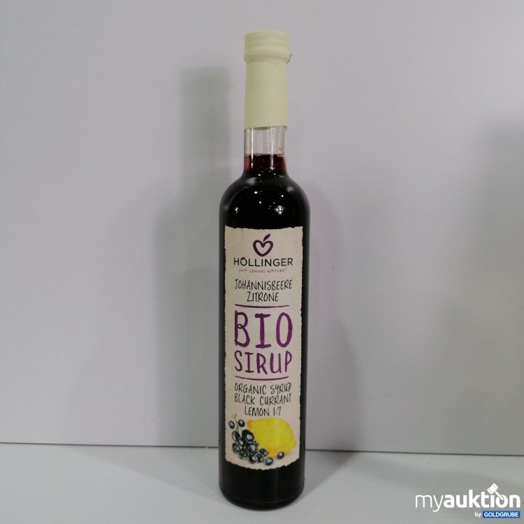 Artikel Nr. 778065: Hollinger Johannisberrr Zitrone Bio Sirup 0.5l 