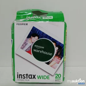 Auktion Fujifilm instax wide 20 Sheets 