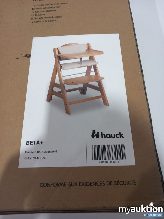 Artikel Nr. 781066: Hauck Beta+ Wooden High Chair